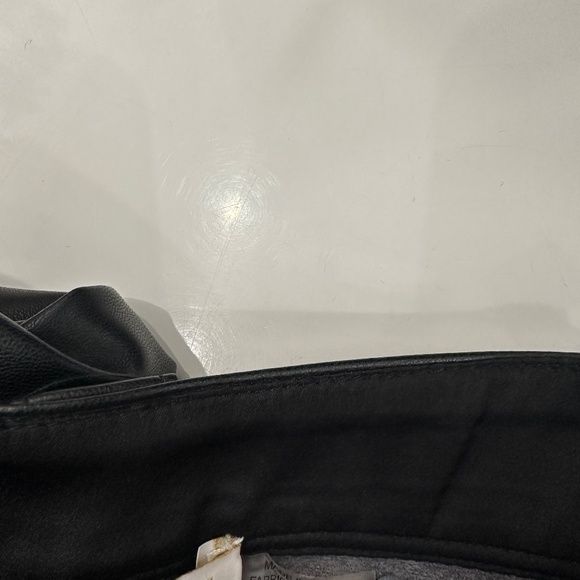 NWT $295 Ramy Brook Black Jace Faux Leather Pant Size 6 - Picture 10 of 12